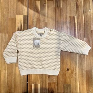NWT - HutteliHut - Knitted Sweater - Off-White